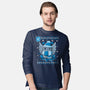 Blu Winter Magic-Mens-Long Sleeved-Tee-Vallina84