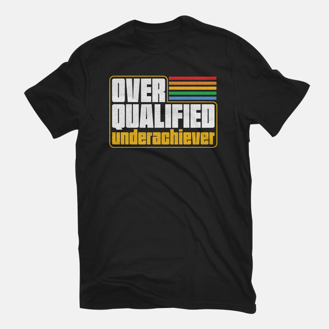 Overqualified Underachiever-Mens-Premium-Tee-Studio Mootant