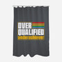 Overqualified Underachiever-None-Polyester-Shower Curtain-Studio Mootant