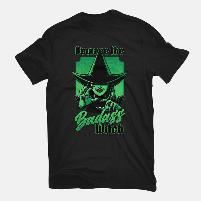 Beware Green Witch-Mens-Heavyweight-Tee-Studio Mootant