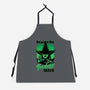 Beware Green Witch-Unisex-Kitchen-Apron-Studio Mootant