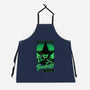 Beware Green Witch-Unisex-Kitchen-Apron-Studio Mootant