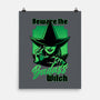 Beware Green Witch-None-Matte-Poster-Studio Mootant