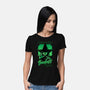 Beware Green Witch-Womens-Basic-Tee-Studio Mootant