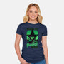 Beware Green Witch-Womens-Fitted-Tee-Studio Mootant