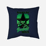 Beware Green Witch-None-Removable Cover w Insert-Throw Pillow-Studio Mootant