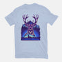 Winter Deer-Womens-Basic-Tee-rmatix