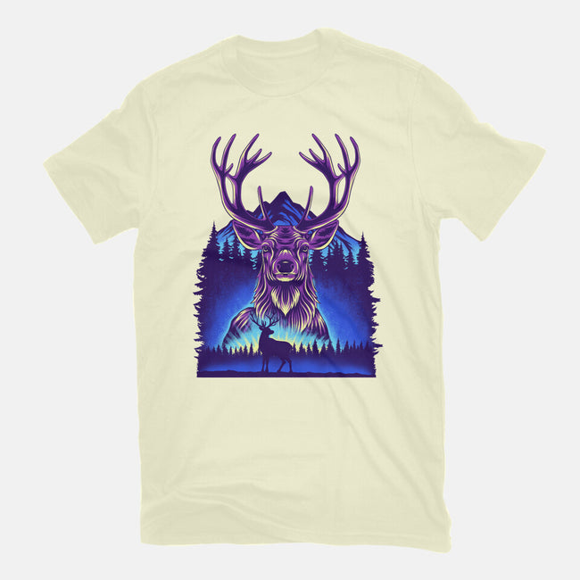 Winter Deer-Mens-Basic-Tee-rmatix