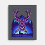 Winter Deer-None-Stretched-Canvas-rmatix