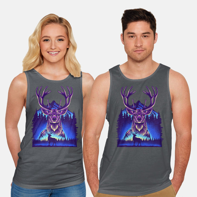 Winter Deer-Unisex-Basic-Tank-rmatix