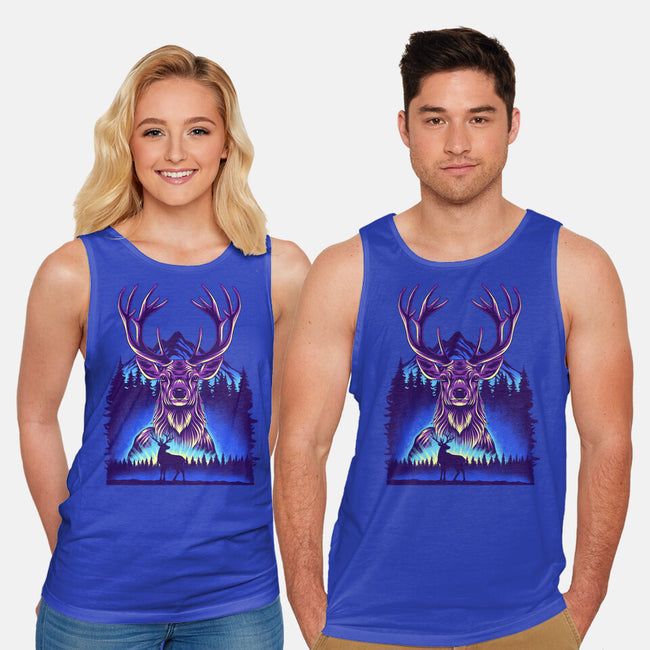 Winter Deer-Unisex-Basic-Tank-rmatix