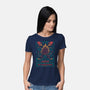 Master Of Christmas Dice-Womens-Basic-Tee-marsdkart