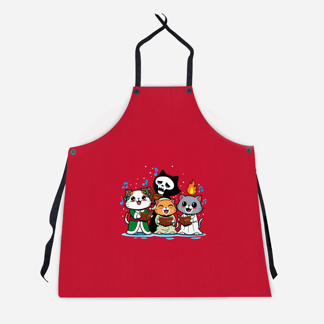 A Catmas Carol-Unisex-Kitchen-Apron-Boggs Nicolas