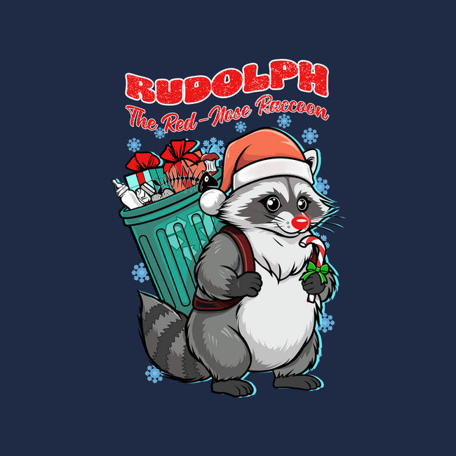 Rudolph The Red Nose Raccoon-Mens-Basic-Tee-palmstreet