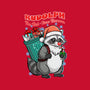 Rudolph The Red Nose Raccoon-Mens-Long Sleeved-Tee-palmstreet