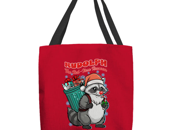 Rudolph The Red Nose Raccoon