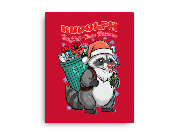 Rudolph The Red Nose Raccoon