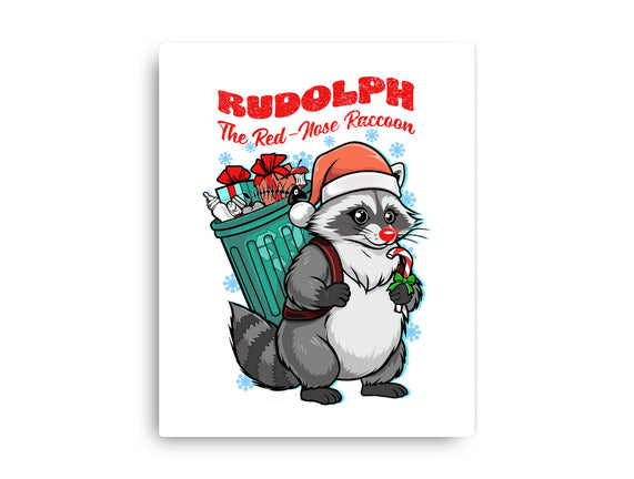 Rudolph The Red Nose Raccoon