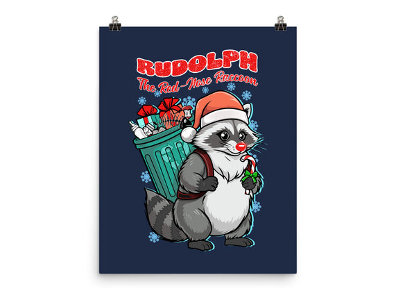 Rudolph The Red Nose Raccoon