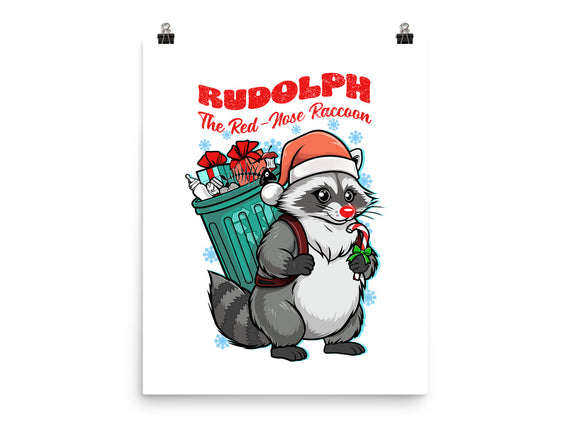 Rudolph The Red Nose Raccoon