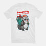 Rudolph The Red Nose Raccoon-Mens-Basic-Tee-palmstreet