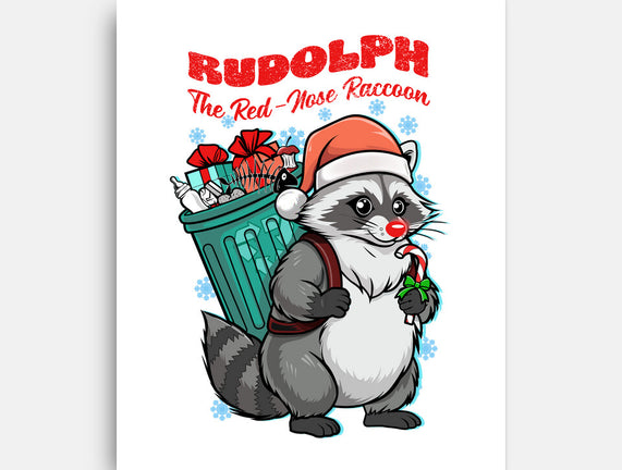 Rudolph The Red Nose Raccoon