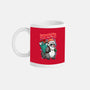 Rudolph The Red Nose Raccoon-None-Mug-Drinkware-palmstreet