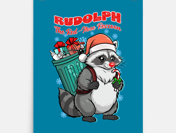 Rudolph The Red Nose Raccoon