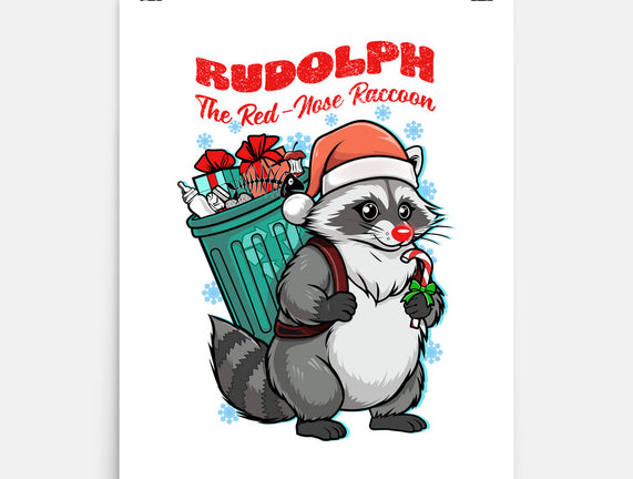 Rudolph The Red Nose Raccoon