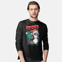 Rudolph The Red Nose Raccoon-Mens-Long Sleeved-Tee-palmstreet