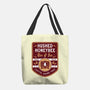 Hushed Honeybee Inn Emblem-None-Basic Tote-Bag-LAGELANTEE