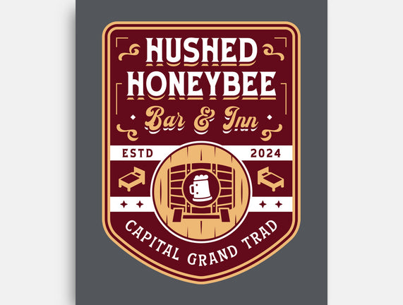 Hushed Honeybee Inn Emblem