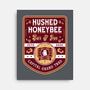 Hushed Honeybee Inn Emblem-None-Stretched-Canvas-LAGELANTEE