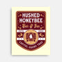 Hushed Honeybee Inn Emblem-None-Stretched-Canvas-LAGELANTEE