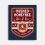 Hushed Honeybee Inn Emblem-None-Stretched-Canvas-LAGELANTEE