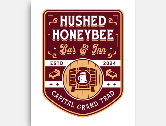 Hushed Honeybee Inn Emblem