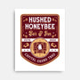 Hushed Honeybee Inn Emblem-None-Stretched-Canvas-LAGELANTEE