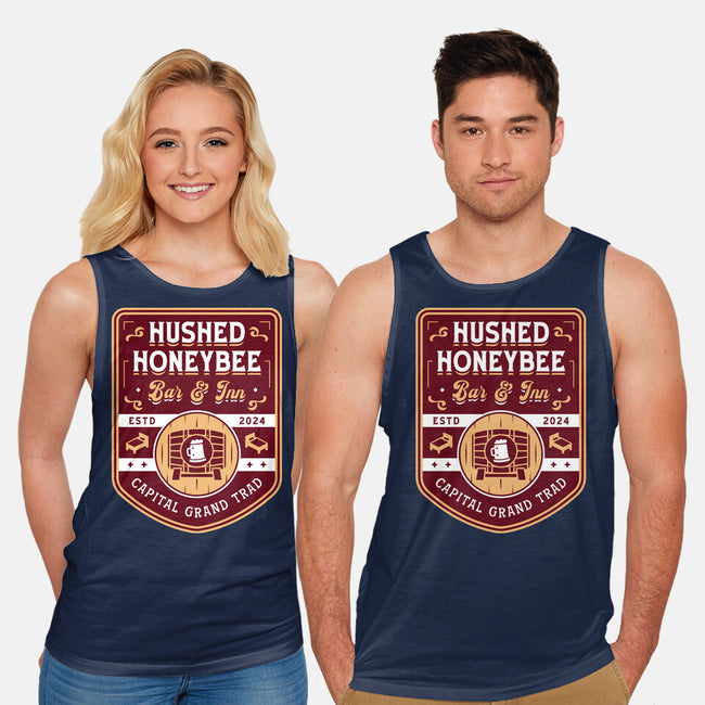 Hushed Honeybee Inn Emblem-Unisex-Basic-Tank-LAGELANTEE