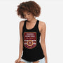 Hushed Honeybee Inn Emblem-Womens-Racerback-Tank-LAGELANTEE