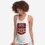 Hushed Honeybee Inn Emblem-Womens-Racerback-Tank-LAGELANTEE