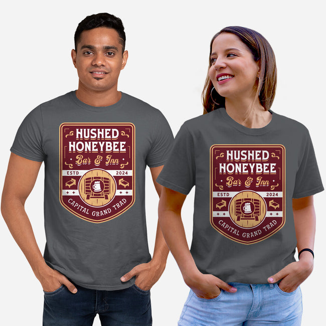 Hushed Honeybee Inn Emblem-Unisex-Basic-Tee-LAGELANTEE