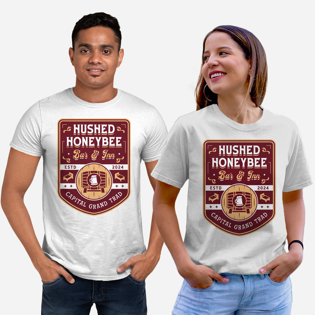 Hushed Honeybee Inn Emblem-Unisex-Basic-Tee-LAGELANTEE