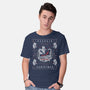 Hopes Peak Academy Christmas-Mens-Basic-Tee-LAGELANTEE