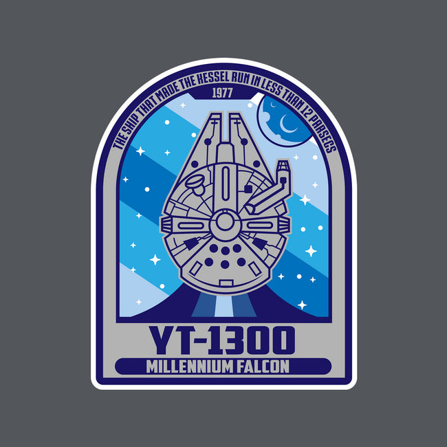 YT-1300 Millennium Falcon-Unisex-Basic-Tee-SuperEdu