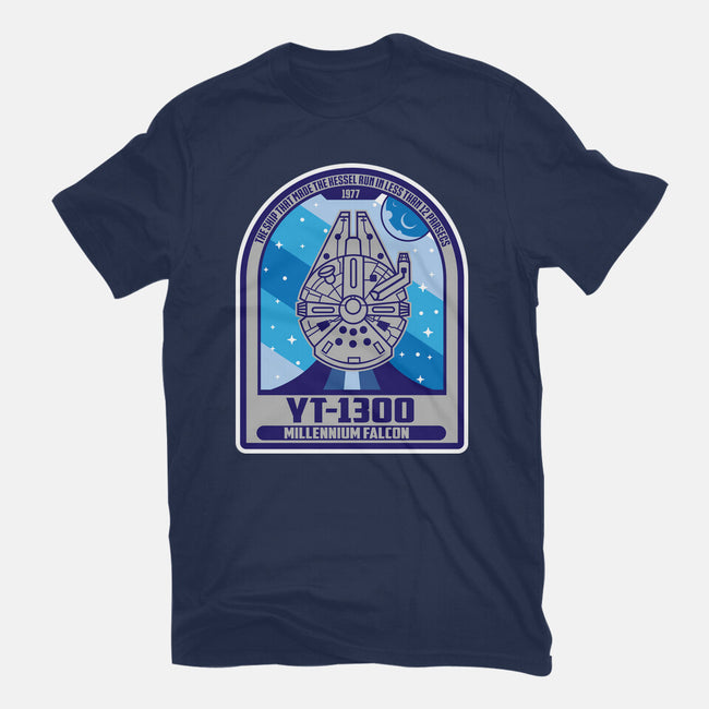 YT-1300 Millennium Falcon-Unisex-Basic-Tee-SuperEdu