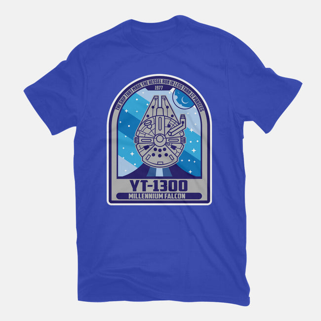 YT-1300 Millennium Falcon-Mens-Heavyweight-Tee-SuperEdu