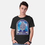 YT-1300 Millennium Falcon-Mens-Basic-Tee-SuperEdu