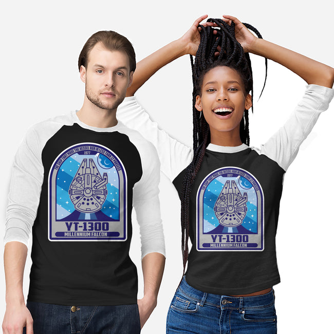 YT-1300 Millennium Falcon-Unisex-Baseball-Tee-SuperEdu