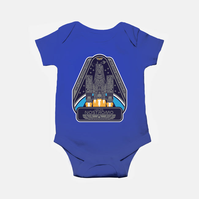 USCSS Nostromo-Baby-Basic-Onesie-SuperEdu