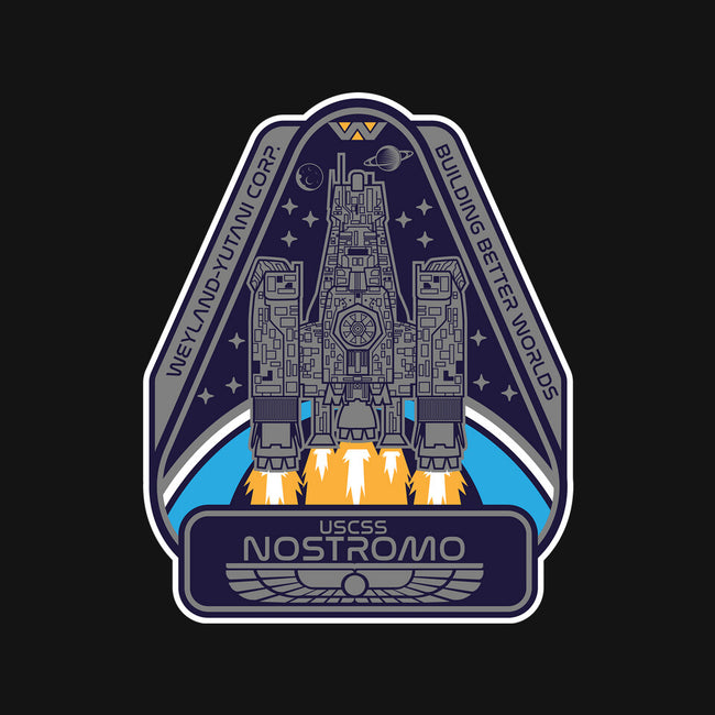 USCSS Nostromo-None-Removable Cover w Insert-Throw Pillow-SuperEdu